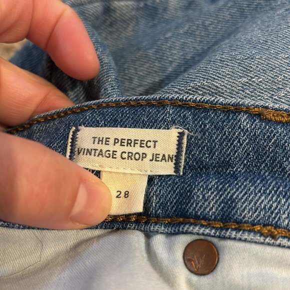 Madewell Perfect Vintage Crop Jeans - Picture 5 of 6